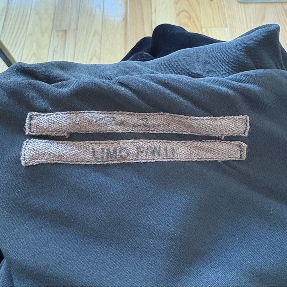 Rick Owens Limo F/W 2011 Velvet Silk Draped Cowl Neck Black Evening Gown EUC S - Picture 10 of 12